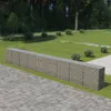 vidaXL Mur de gabions avec couverture Acier galvanisé Voir les images du produit 12