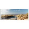 DEQORI Glasbild Echtglas 125x50 cm 'Strandaufgang am Meer' Produktbild-Vorschau 2