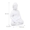 Relaxdays Buddha Figur, Polyresin, wetterfest & Produktbild-Vorschau 4