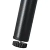 A close-up of the bottom of a black furniture leg with an adjustable foot. Náhled obrázku produktu