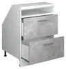Mobile sottotetto Vicco Rion Calcestruzzo 60 x 81.6 cm con Anteprima dell’immagine prodotto 4