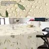 Tischdecke Relax Canada Creme Rund 120cm Schnittkante Produktbild-Vorschau 4