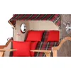 Strandkorb-Set - bene living - Königssee Teak - PE grau- Produktbild-Vorschau 3