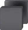 FSB Türknopf 23 0811 03500, 50 x 50 mm, Aluminium schwarz Produktbild-Vorschau 1