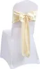CANDeal 10-teiliges Set Satin Stuhl Schärpen Bögen für Produktbild-Vorschau 1
