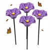 Bienen Trinkstation 4er Set, handgemachte Keramik Blumen Produktbild-Vorschau 1