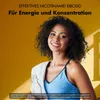 A woman is smiling and holding a water bottle against a yellow background. Produktbild-Vorschau