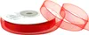 Organzaband 12mm x 25m Rolle Rot Produktbild-Vorschau 6