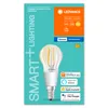 The image shows the packaging of a smart LED light bulb. Produktbild-Vorschau