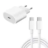 USB-C Ladegerät 20W mit 2m iPhone USB-C Ladekabel – Produktbild-Vorschau 1