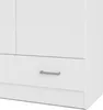 Dmora Guardaroba 2 Ante Amylya 35.7x170.4h cm Bianco, Anteprima dell’immagine prodotto 9