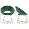 Duhome Chaise de salle à manger de maquillage Chaise de Voir les images du produit 3