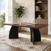 STILVORA Eettafel 160x80 cm, geschikt voor 4-6 personen, Productafbeelding-voorbeeld 2