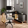 Stůl Vicco Nautica Antracit 138 x 60 cm se zásuvkami, XXL, Náhled obrázku produktu 4