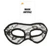 y schwarze Maske aus Spitze für Damen Produktbild-Vorschau 4