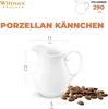 Lattiera Wilmax da 290 ml in porcellana bianca WL-995041/1C Anteprima dell’immagine prodotto 3