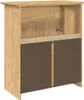 vidaXL Armoire de salle de bain BODO Marron miel 70 x 35 x Voir les images du produit 7