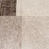 Tapis de salon beige marron Tapis design Moderne Carreaux Voir les images du produit 2