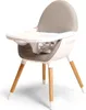 WEBABY - Chaise haute évolutive pour repas bébé Blanc et Voir les images du produit 5