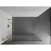 Mexen Kioto L Duschwand Walk-in 110 x 200 cm, weißes Produktbild-Vorschau 4