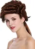 WIG ME UP Barocke Herren Perücke Edelmann Zopf Mahagoni Produktbild-Vorschau 2