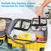 Aucuu Kulturtasche Transparent, 2 Stück Kosmetiktasche Produktbild-Vorschau 7