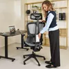 di volio ergonomické křeslo Preda – Šedý Náhled obrázku produktu 12