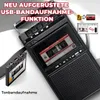 Tragbarer Kassettenspieler mit Bluetooth – Aufnahme & Produktbild-Vorschau 7