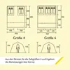 DWT Steilwandzelt Villa II Gr. 6, 420 x 510 cm (BxT) - Produktbild-Vorschau 8