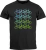 Herren T-Shirt Fahrrad-Motiv Geschenk für Radfahrer Bike Produktbild-Vorschau 2