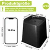 TRMLBE Nábytkové nohy 4 kusy Nábytkový zdvihák 17 cm výška Náhľad obrázku produktu 2