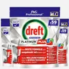 Pastilles lave-vaisselle tout-en-un Dreft Platinum Plus Voir les images du produit 1