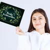 Frohe Weihnachten Mistelzweig Metallschild XL in 21x28 cm Produktbild-Vorschau 3