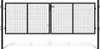 Izrielar Doppelflügel Gartentor  Anthrazit, 300 x 100 cm Produktbild-Vorschau 1