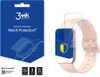 A product package for watch screen protectors next to a smartwatch with a screen protector applied. Voir les images du produit