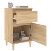 vidaXL Nachttische 2 Stk. Sonoma Eiche 40x35x70 cm - Produktbild-Vorschau 6