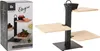 Excellent Houseware - 3-stockige Etagere - Bambus - 27 cm - Produktbild-Vorschau 3