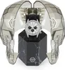 A luxury watch displayed in a unique skull-shaped case. Produktbild-Vorschau