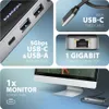 Axagon HMC-6GLN USB 5Gbps hub, 2x USB-A, USB-C, HDMI Produktbild-Vorschau 3