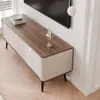 NAVANI TV-Lowboard 130 cm avec façade striée Voir les images du produit 4