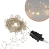 Zilverkleurige LED-lichtslinger met warm wit licht - 480 Productafbeelding-voorbeeld 6