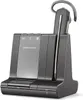 A black and gray Plantronics Savi 8240 office headset and its charging base are shown against a white background. Anteprima dell’immagine prodotto