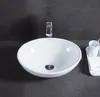 Keramické umyvadlo na desku, bílé, moderní, oválné Náhled obrázku produktu 8