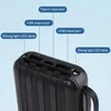 30000mAh Power Bank mit 4 Kabeln, 2.1A Fast Charging, LED Produktbild-Vorschau 5