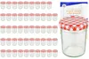 zestaw 50 szklanek 230 ml HOCH To 66 z pokrywką w czerwoną Podgląd zdjęcia produktu 1