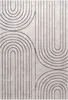 A flat lay of a rug with a geometric pattern. Produktbild-Vorschau