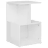 vidaXL Stolik nocny biały wysoki połysk 35x35x55 cm Podgląd zdjęcia produktu 2