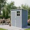 osoltus Lönneberga 1,5m² Gartenhaus Kunststoff Schuppen 96 Produktbild-Vorschau 5