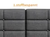 INONEFT čalúnená posteľ 140x190 cm s LED osvetlením a USB Náhľad obrázku produktu 13