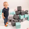 KiddyMoon Schaumstoff Würfel 6 Stücke Weiche Blöcke Aus Produktbild-Vorschau 4
